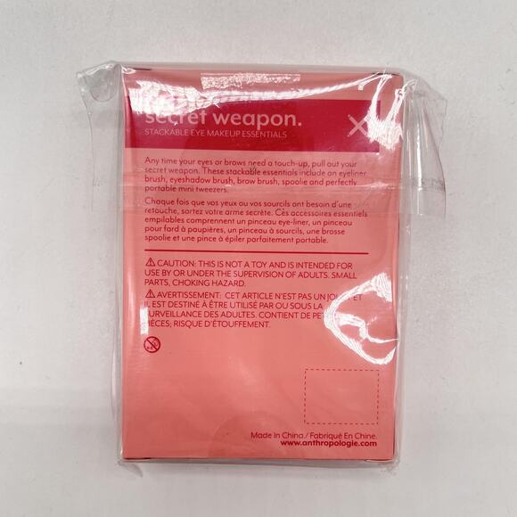 SECRET WEAPON Stackable Eye Makeup Set Portable Brow Liner Shadow Essentials NEW - Picture 2 of 5